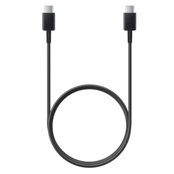 Câble noir Samsung USB-C vers USB-C 25W