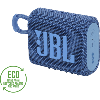 Enceinte BT JBL GO 3 recyclee bleue