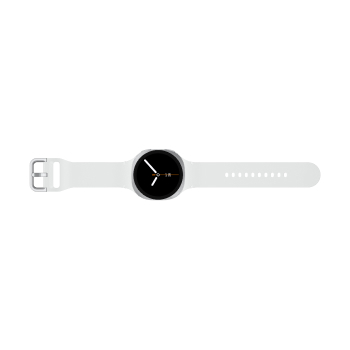 Samsung Galaxy Watch8 boitier Argent et bracelet Argent