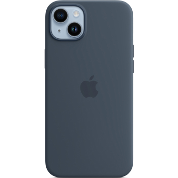 Coque silicone MagSafe Bleu Orage - iPhone 14 Plus