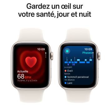 Watch SE boitier Lumière Stellaire et bracelet Lumière Stellaire