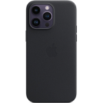 SFR-Coque en cuir MagSafe Minuit - iPhone 14 Pro Max