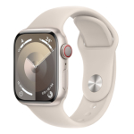 SFR-Apple Watch Series 9 4G 41mm Aluminium Lumière Stéllaire avec Bracelet Sport Lumière Stéllaire (M/L)
