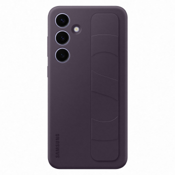 Coque avec lanière violet foncé pour Samsung Galaxy S24+