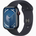 SFR-Apple Watch Series 9 4G 45mm Aluminium Minuit avec Bracelet Sport Minuit (M/L)
