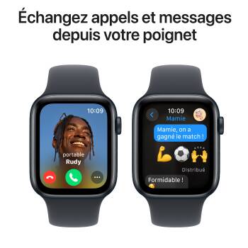 Watch SE boitier Minuit et bracelet Minuit