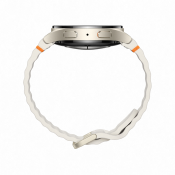 Samsung Galaxy Watch7 boitier Crème et bracelet Crème