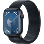 SFR-Apple Watch Series 9 4G 45mm Aluminium Minuit avec Boucle Sport Minuit