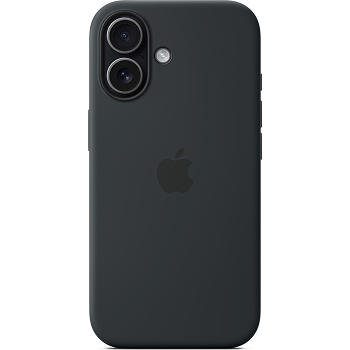 Coque silicone Magsafe noir pour iPhone 17