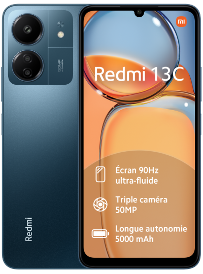 Xiaomi Redmi 13C bleu