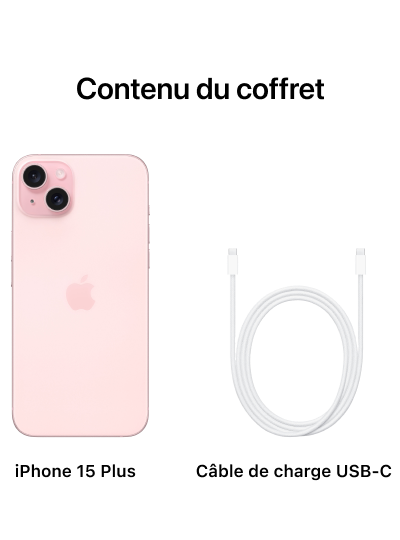 APPLE iPhone 15 Plus rose