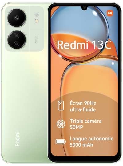 Xiaomi Redmi 13C vert