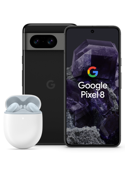 Google Pixel 8 + Buds A-Series  noir