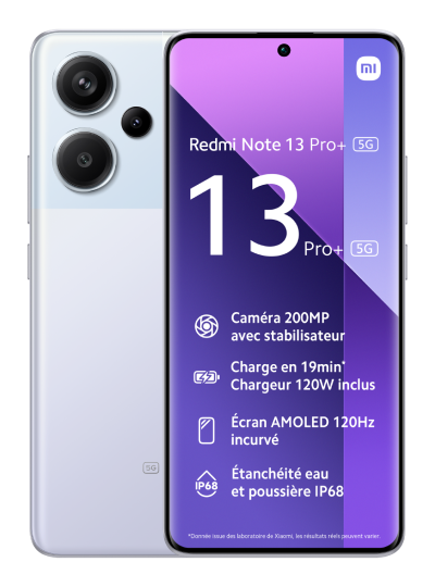Xiaomi Redmi Note 13 Pro+ 5G violet
