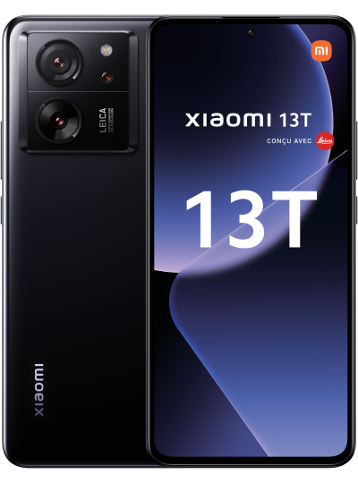 Xiaomi 13T conçu avec Leica noir