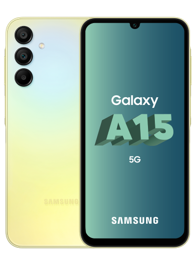 SAMSUNG Galaxy A15 5G jaune