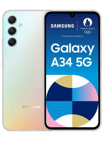 SAMSUNG Galaxy A34 5G  argent