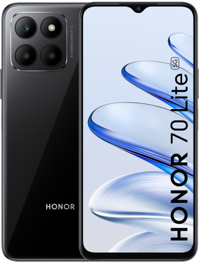 Honor 70 Lite 5G noir