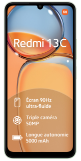 Avis Xiaomi Redmi 13C