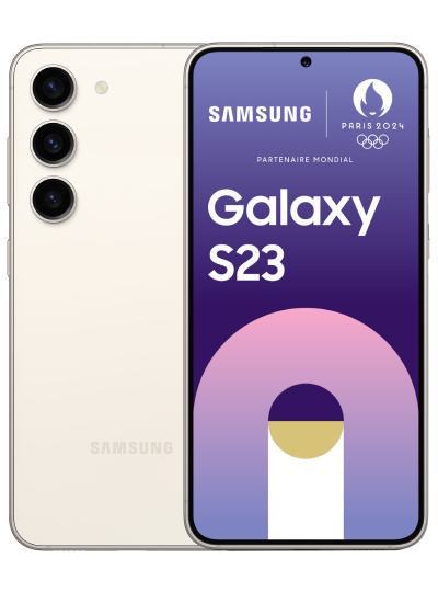 Samsung reconditionné Galaxy S23 creme