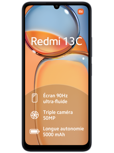 Xiaomi Redmi 13C noir