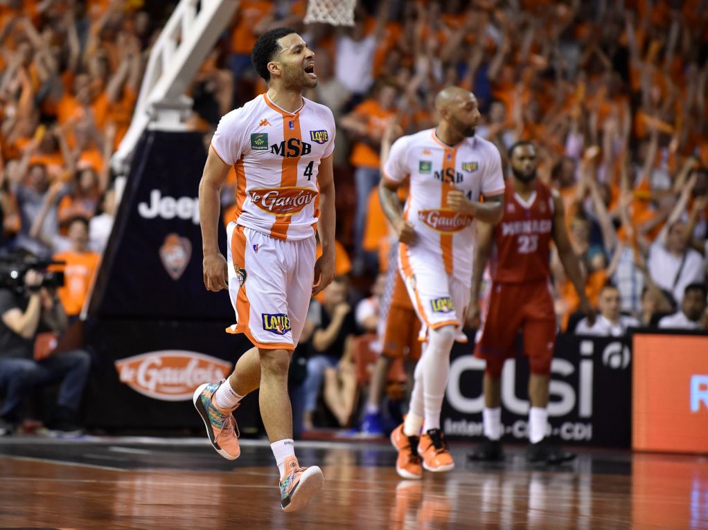 Chris Lofton (Le Mans) lors du match 3 de la finale face à Monaco
