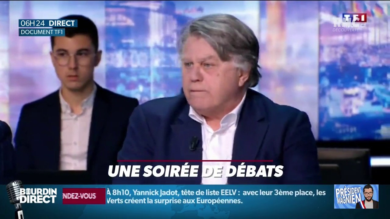 Européennes : violente altercation entre Gilbert Collard et Daniel Cohn-Bendit