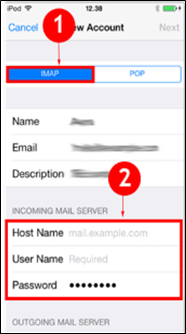 Configurer mail sfr sur iphone