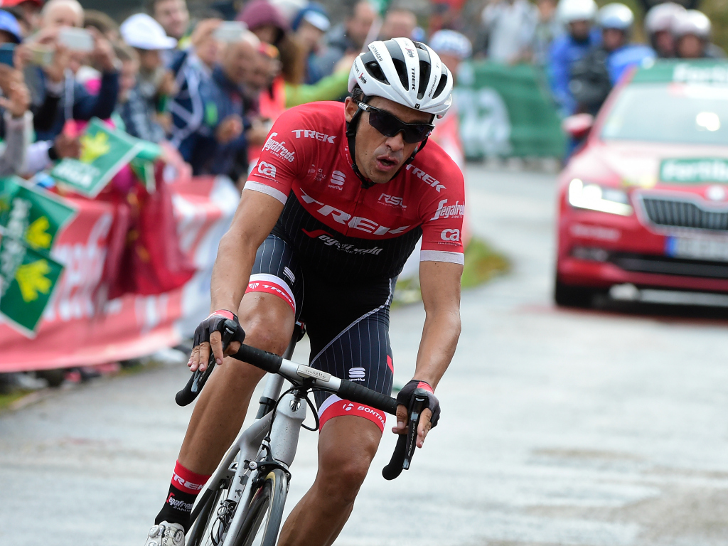 Alberto Contador, cinquième de la Vuelta