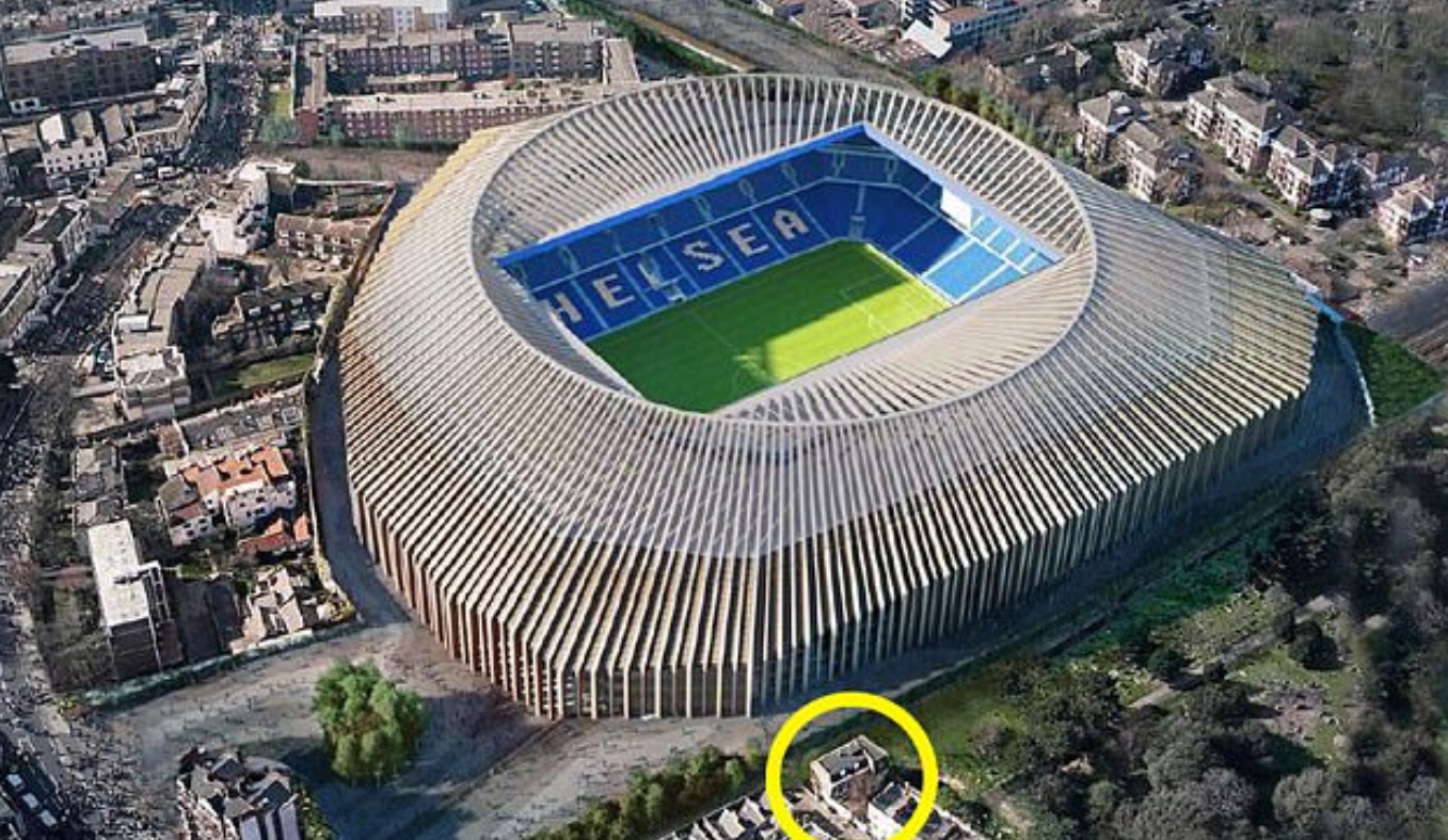 Le cottage des Crosthwaite se trouve à quelques mètres seulement de Stamford Bridge