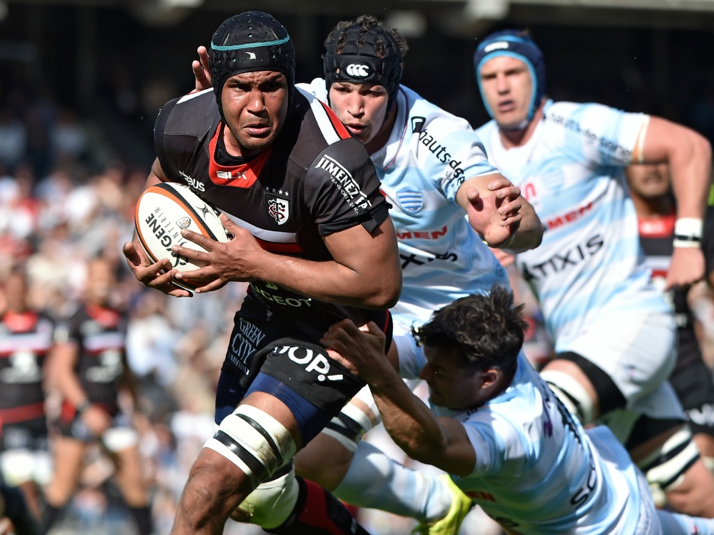 Thierry Dusautoir sous le maillot du Stade Toulousain
