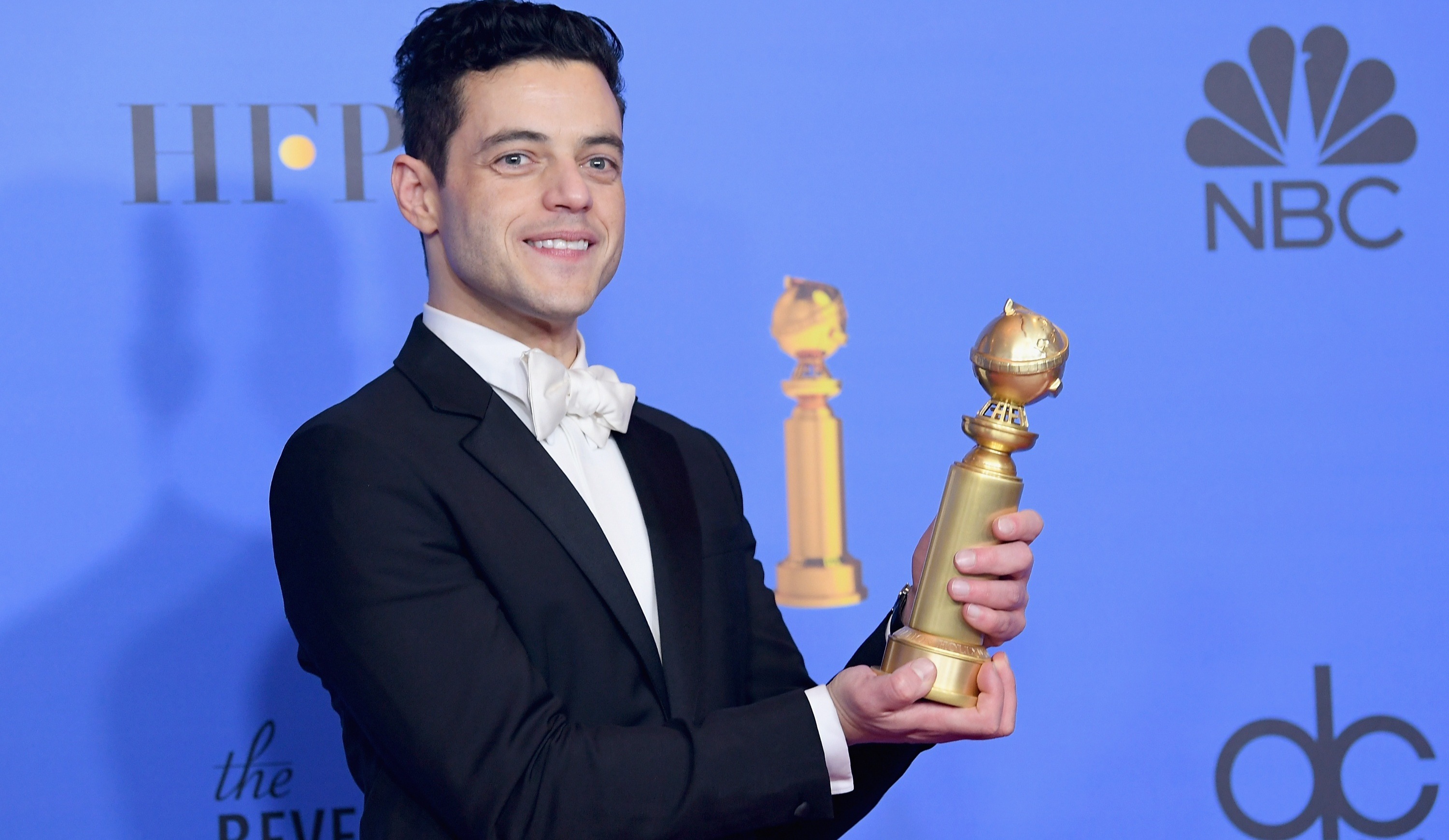 Rami Malek le soir des Golden Globes 2019