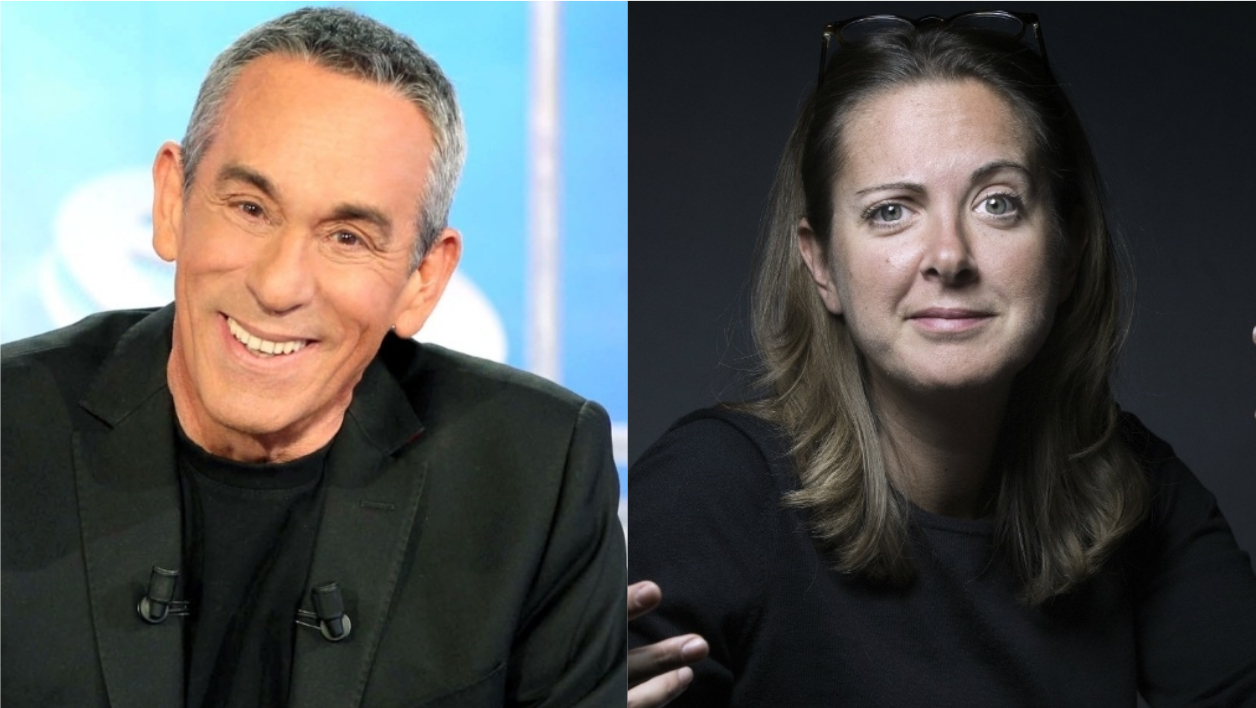 Thierry Ardisson et Charline Vanhoenacker