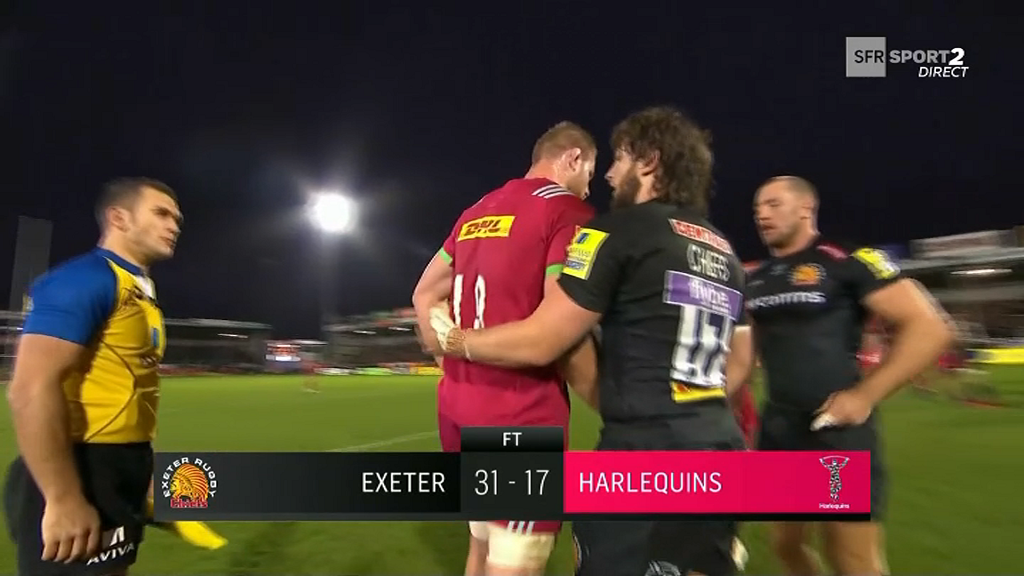 EXCLU VIDEO Vainqueur des Harlequins, Exeter prend les commandes