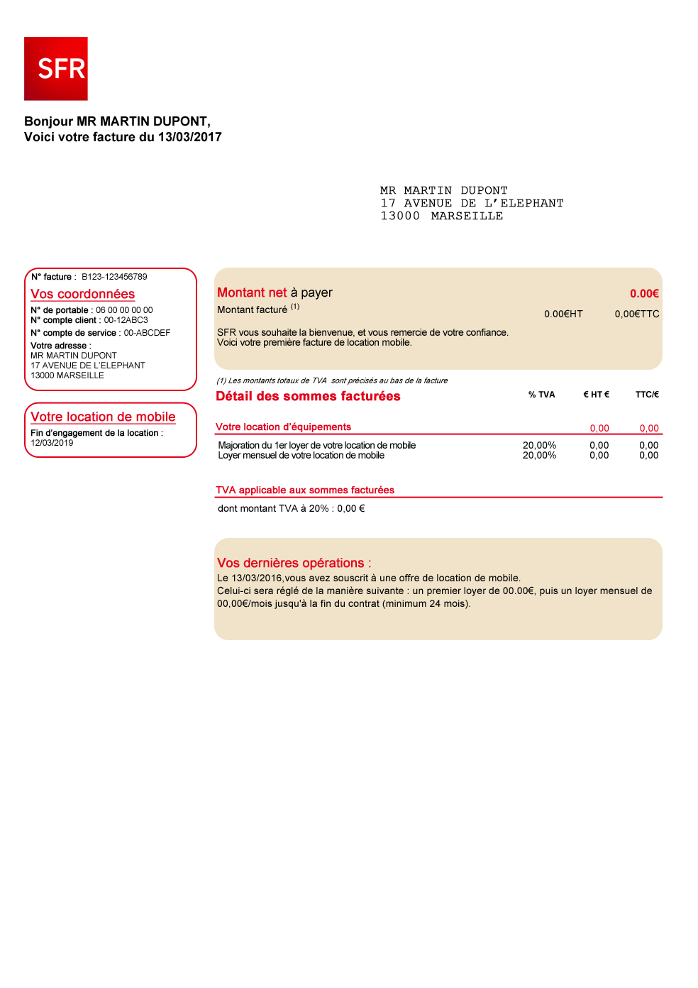 Guide Facture Sfr Location Mobile