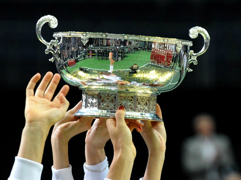 Le trophée de la Fed Cup
