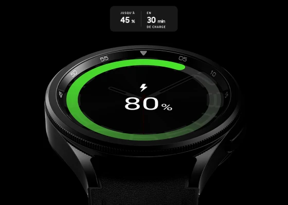 Samsung Galaxy Watch6 Classic Autonomie 40 heures