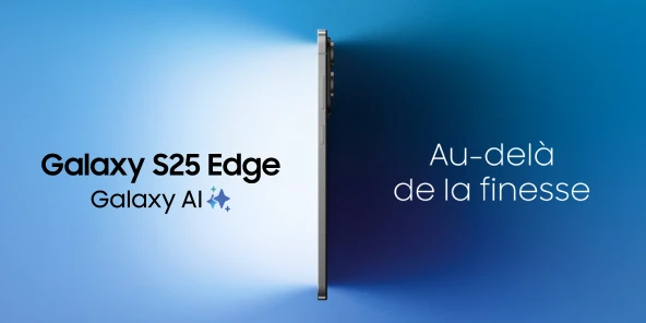 Galaxy S25 Edge Galaxy AI - Au-delà de la finesse