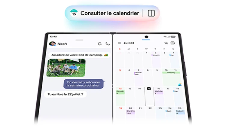 Consulter le calendrier