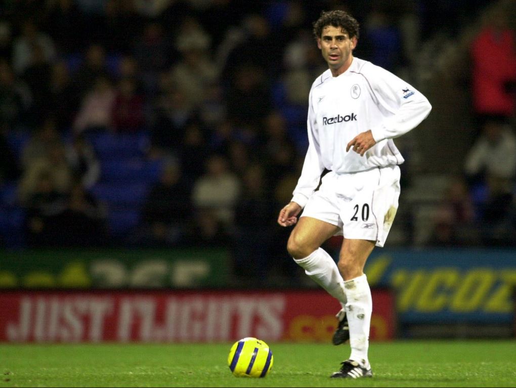 Fernando Hierro sous le maillot de Bolton