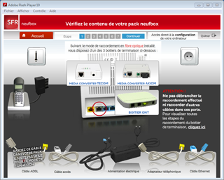 Adaptateur internet wifi