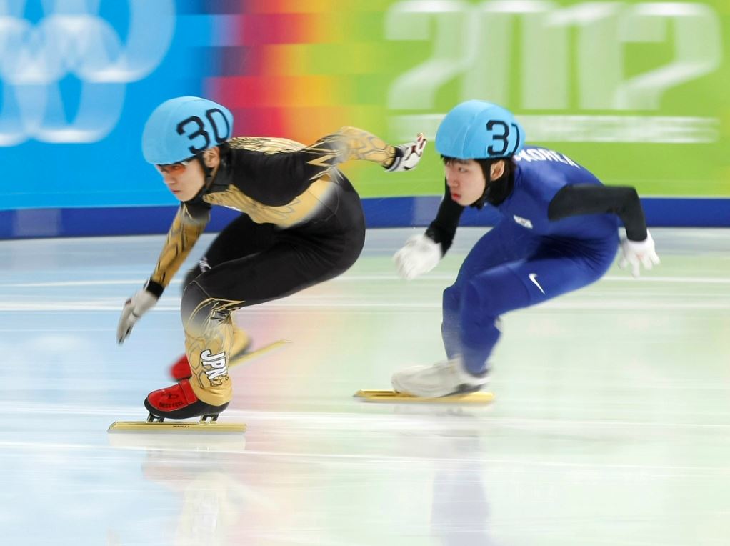 Kei Saito (à gauche) en 2012