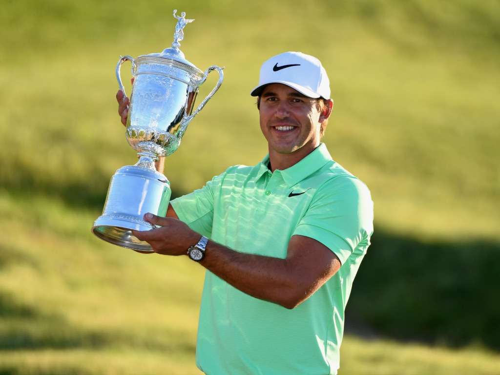 Brooks Koepka savoure son triomphe à l'US Open