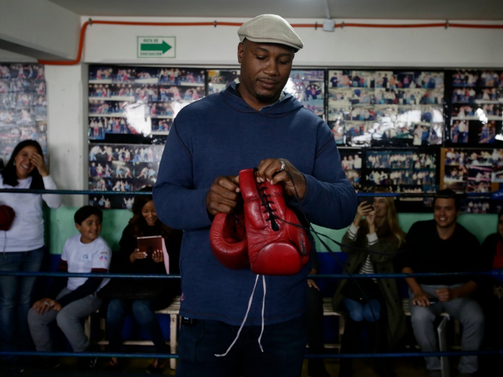 Lennox Lewis en 2016