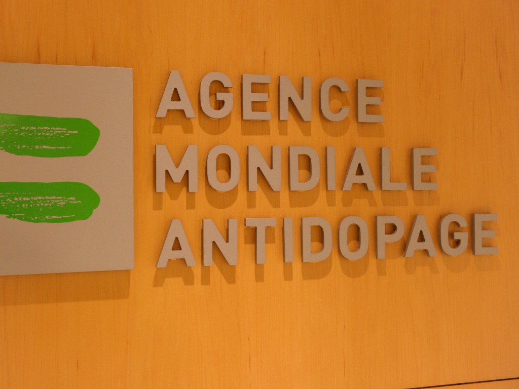 Le logo de l'Agence mondiale antidopage