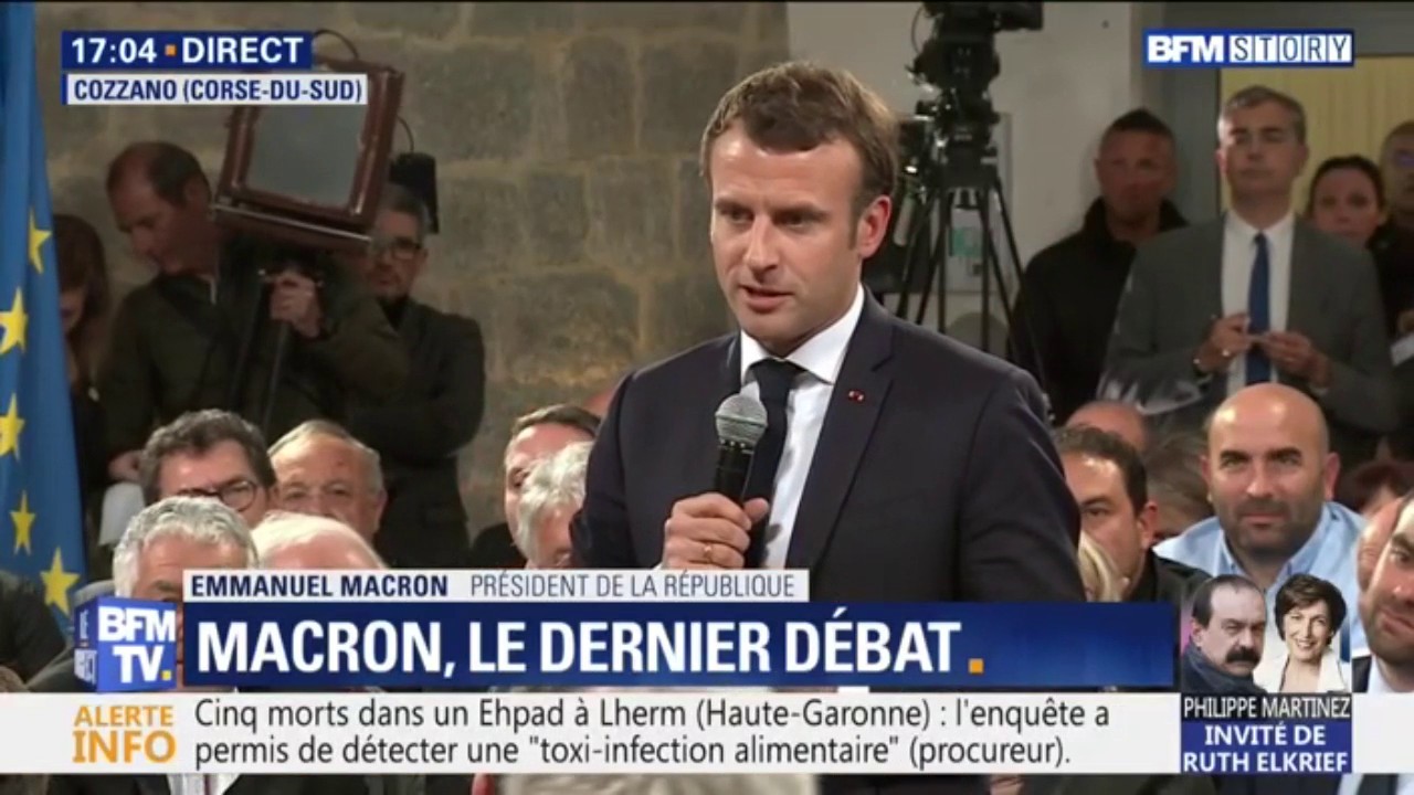 Macron : "Les Corses méritent mieux que des guerres de tranchées"