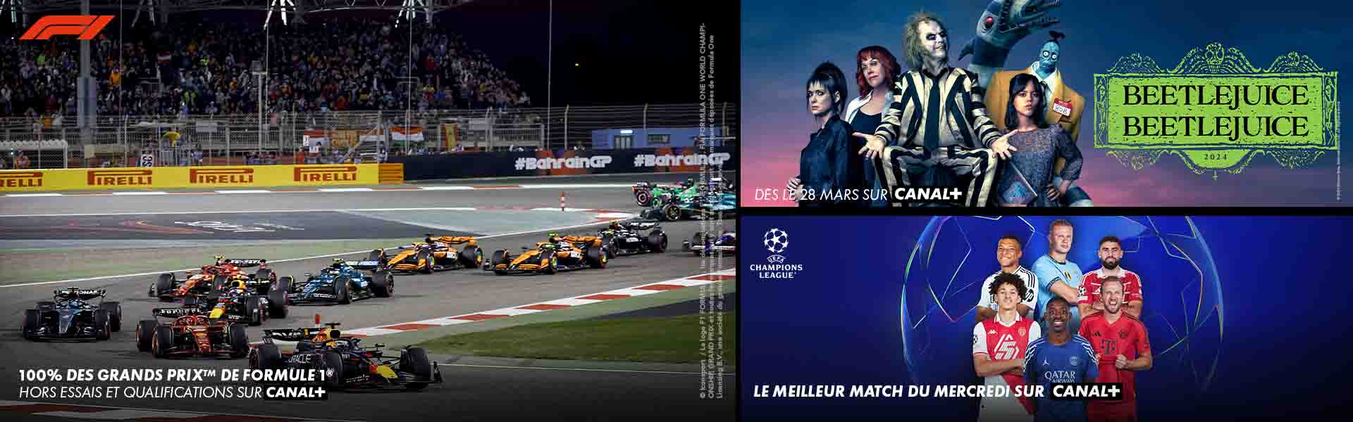 Bannière Canal+