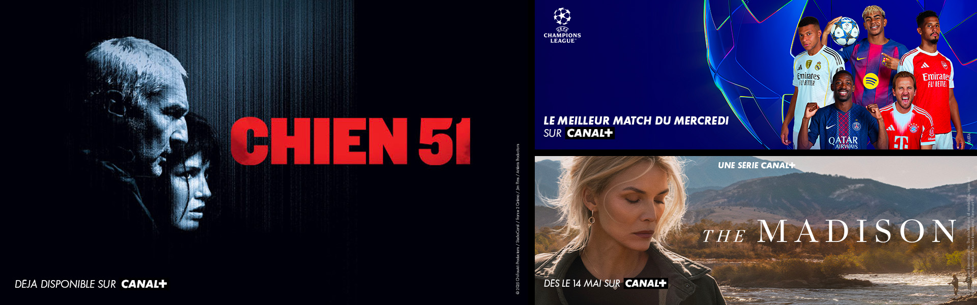 Bannière Canal+