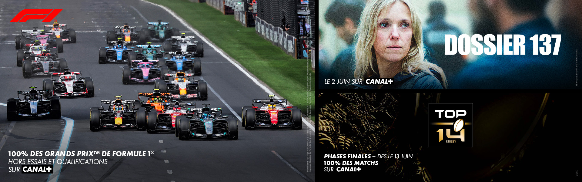Bannière Canal+