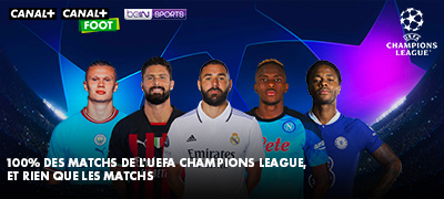SFR-OFFRE 100% UEFA CHAMPIONS LEAGUE